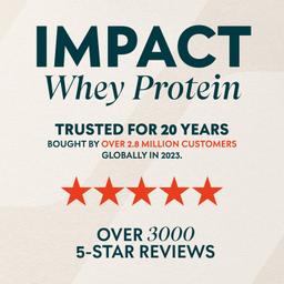 Impact Whey Protein - 0.55lb - Vanilla Ice Cream - Product thumbnail image 2 showing different views and angles