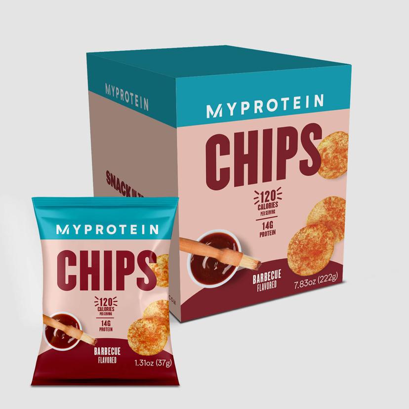 Protein Chips (Box of 6) - 6 x 0.88Oz - Barbecue - Product image