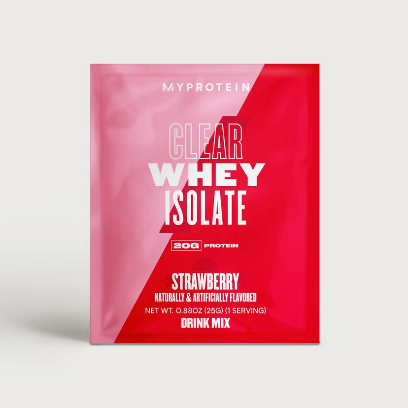 Clear Whey Isolate (Sample) - 0.88Oz - Strawberry - Product image
