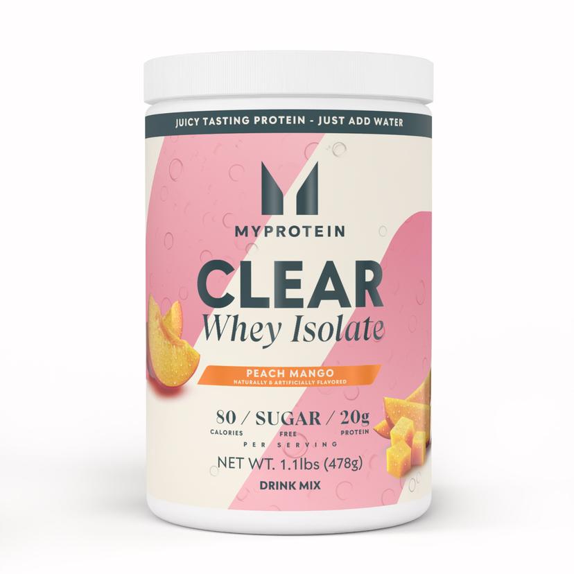Clear Whey Isolate - 1.1lb - Peach Mango - Product image