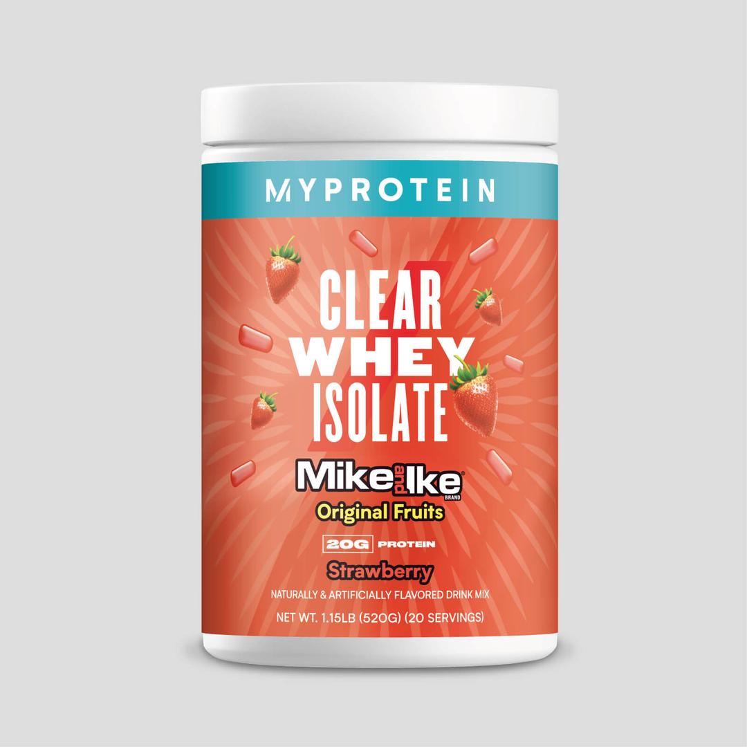 Clear Whey Isolate - 20servings - MIKE AND IKE® Strawberry - Myprotein (US) Health & Nutrition product