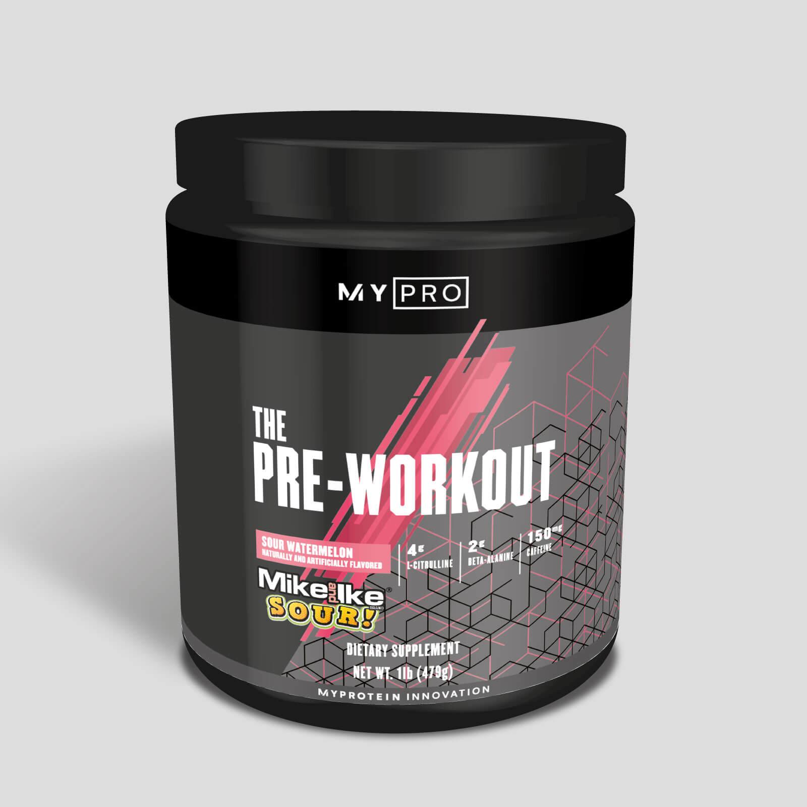THE Pre-Workout MIKE AND IKE® Flavors (Limited Time Only) - 0.97lb - Sour Watermelon - High quality product image showing THE Pre-Workout MIKE AND IKE® Flavors (Limited Time Only) - 0.97lb - Sour Watermelon details and features