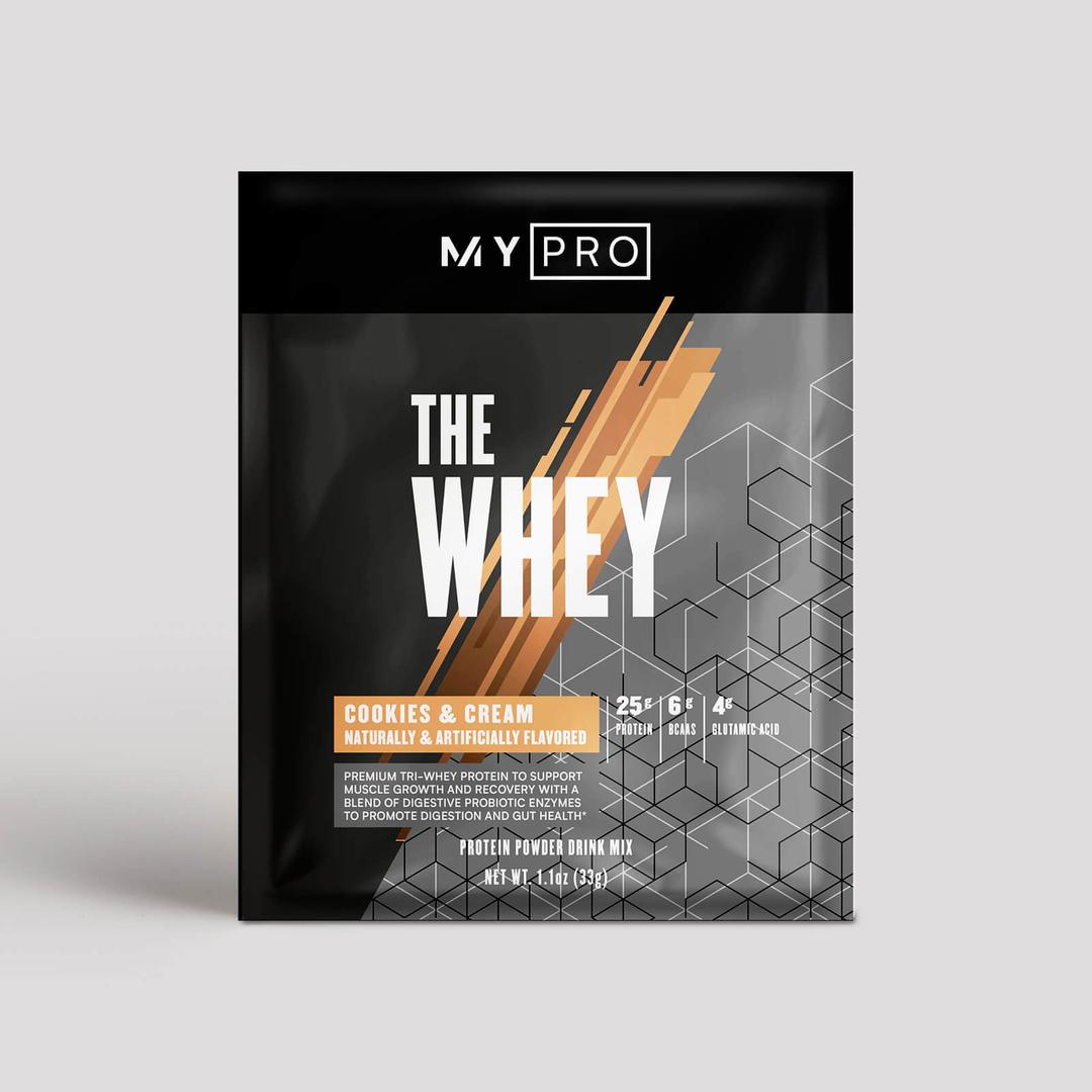 THE Whey™ - 1.13Oz - Cookies and Cream - Myprotein (US) Health & Nutrition product