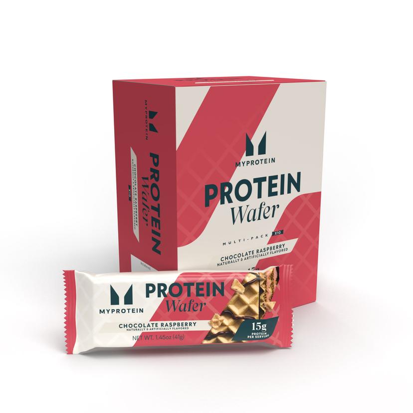 Protein Wafer - 10 x 1.4Oz - Chocolate Raspberry - Product image