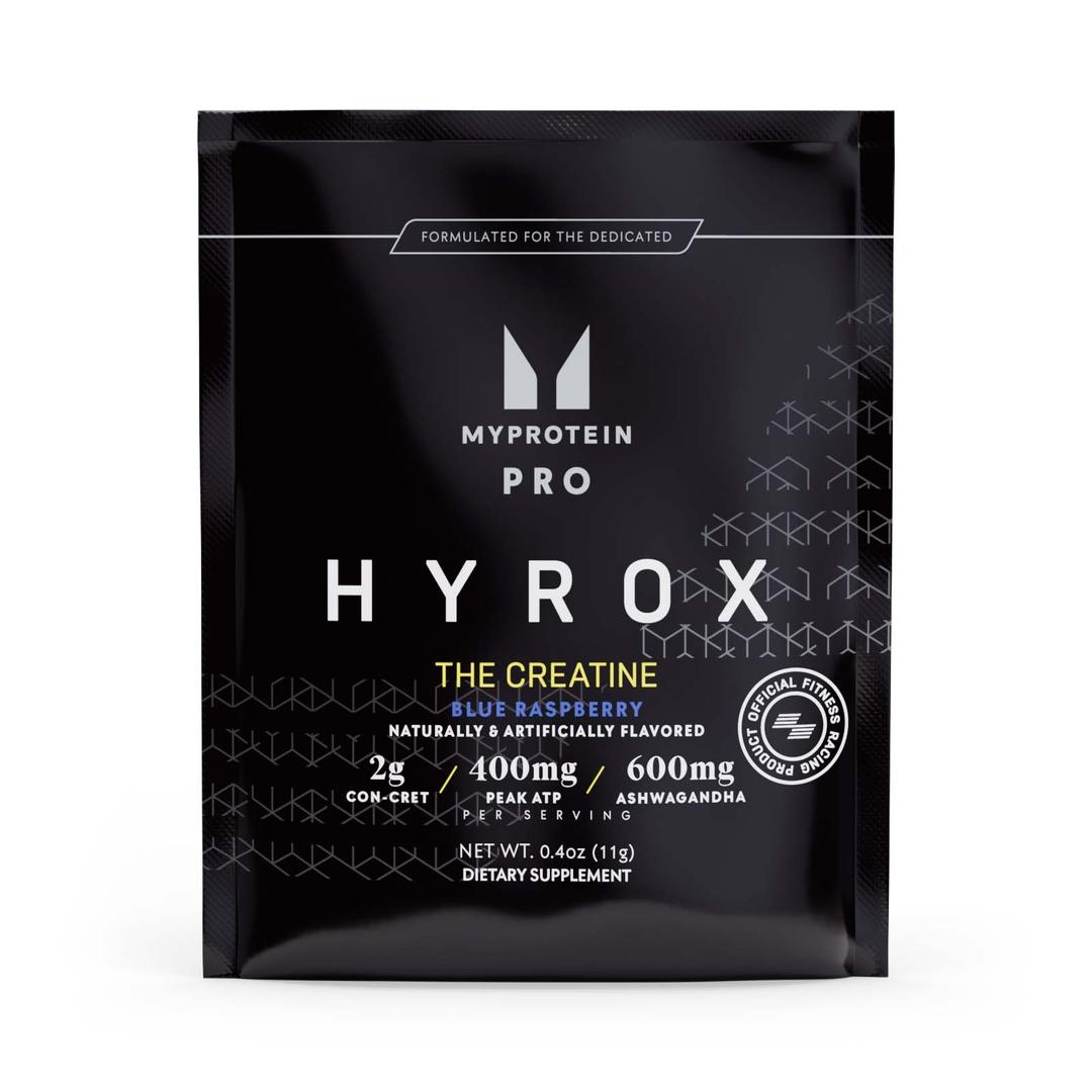 THE Creatine Sample- Hyrox - Blue Raspberry - Myprotein (US) Health & Nutrition product