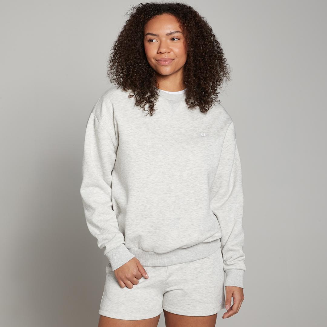 MP Women's Basics Oversized Sweatshirt - Light Grey Marl - XS - Myprotein (US) Health & Nutrition product