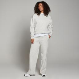 MP Women's Basics Straight Leg Joggers - Light Grey Marl - S - Product thumbnail image 2 showing different views and angles