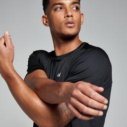 MP Men's Velocity Short Sleeve T-Shirt - Black - S - Product thumbnail image 3 showing different views and angles