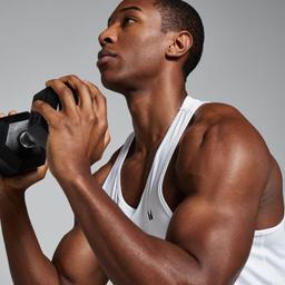 MP Men's Training Vest - White - M - Product thumbnail image 3 showing different views and angles