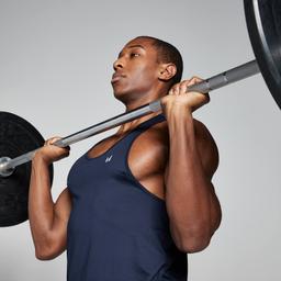 MP Men's Training Vest - Navy - S - Product thumbnail image 3 showing different views and angles