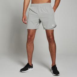 MP Men's 2-in-1 7  Training Shorts - Storm - XL - Product thumbnail image 1 showing different views and angles