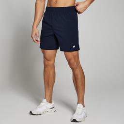 MP Men's 2-in-1 7  Training Shorts - Navy - S - Product thumbnail image 3 showing different views and angles