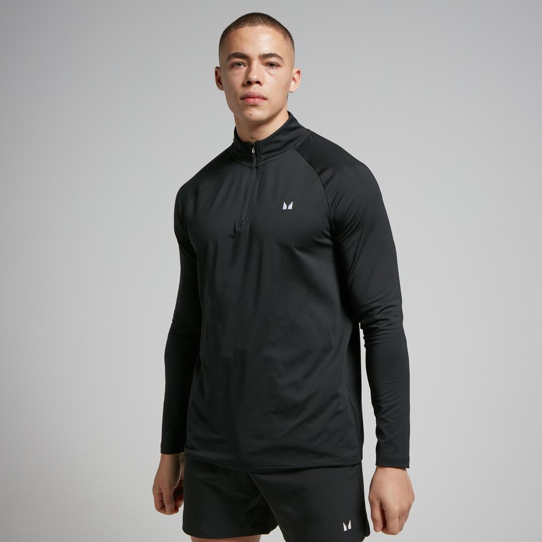 MP Men's Training 1/4 Zip - Black - S - Myprotein (US) Health & Nutrition product