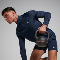 MP Men's Training 1/4 Zip - Navy - S - Product thumbnail image 3 showing different views and angles