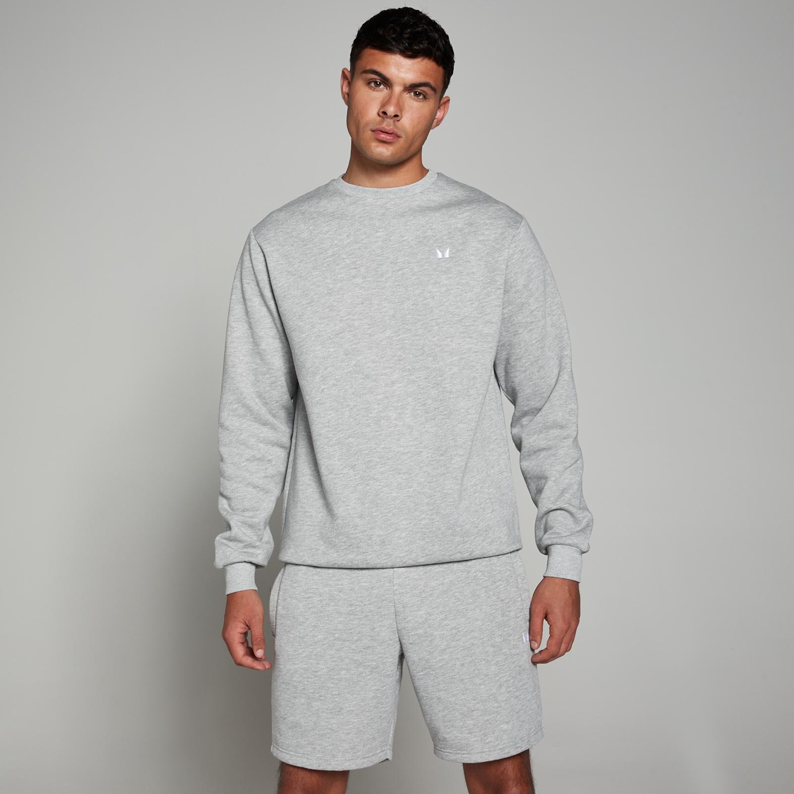 MP Men's Rest Day Sweatshirt - Grey Marl - M - High quality product image showing MP Men's Rest Day Sweatshirt - Grey Marl - M details and features