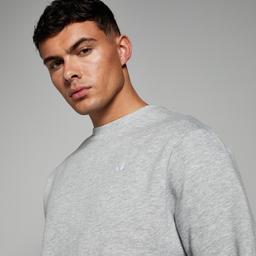 MP Men's Rest Day Sweatshirt - Grey Marl - M - Product thumbnail image 3 showing different views and angles
