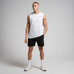 MP Men's Rest Day Drop Armhole Tank Top - White - L - Product thumbnail image 2 showing different views and angles
