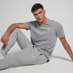 MP Men's Rest Day Short Sleeve T-Shirt - Grey Marl - XXS - Product thumbnail image 3 showing different views and angles
