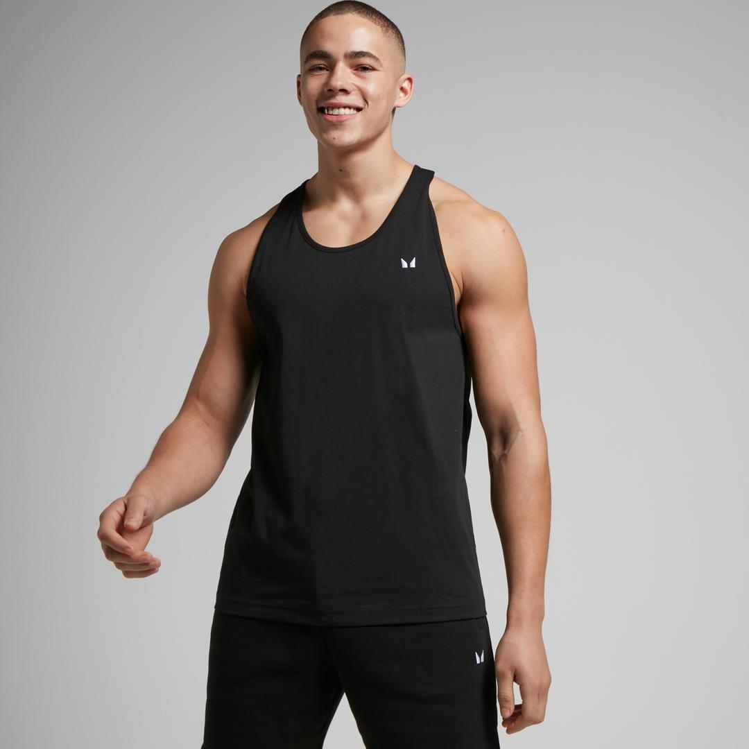 MP Men's Cotton Vest - Black - XS - Myprotein (US) Health & Nutrition product