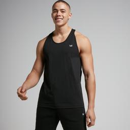 MP Men's Cotton Vest - Black - XS - Product thumbnail image 1 showing different views and angles