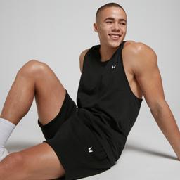 MP Men's Cotton Vest - Black - XS - Product thumbnail image 3 showing different views and angles