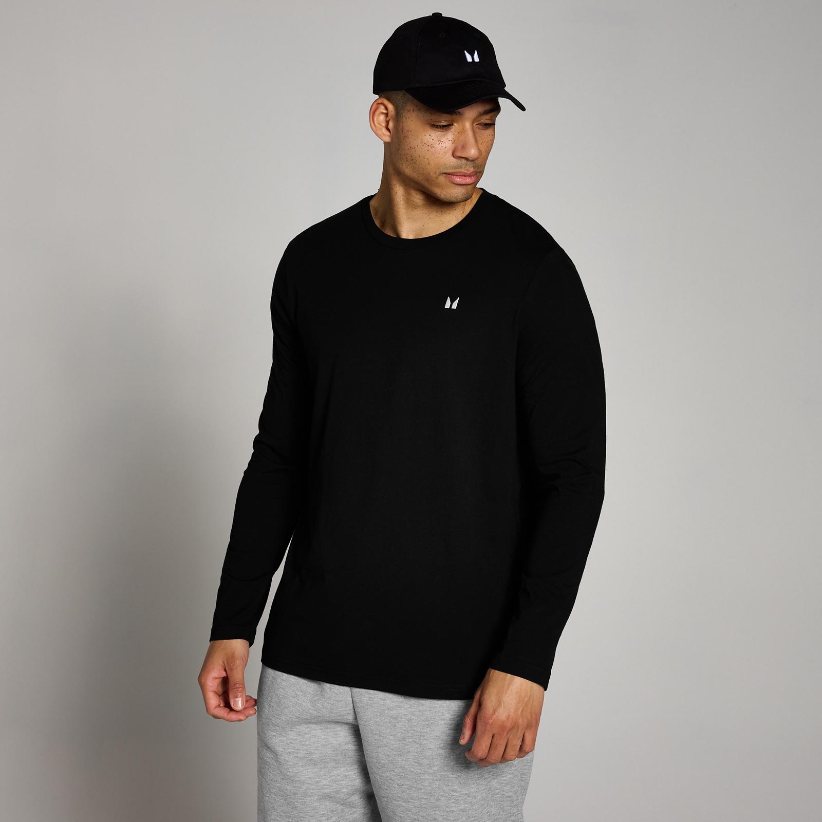 MP Men's Rest Day Long Sleeve Top - Black - L - High quality product image showing MP Men's Rest Day Long Sleeve Top - Black - L details and features