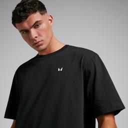 MP Men's Rest Day Oversized T-Shirt - Black - L - Product thumbnail image 3 showing different views and angles
