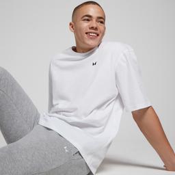 MP Men's Rest Day Oversized T-Shirt - White - S - Product thumbnail image 3 showing different views and angles