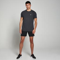 MP Men's Performance Short Sleeve T-Shirt - Black Marl - S - Product thumbnail image 2 showing different views and angles