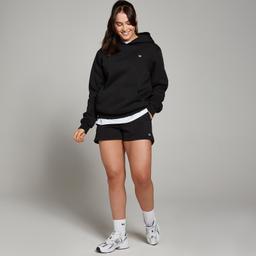 MP Women's Basics Regular Fit Hoodie - Black - L - Product thumbnail image 2 showing different views and angles