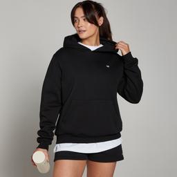 MP Women's Basics Regular Fit Hoodie - Black - L - Product thumbnail image 1 showing different views and angles
