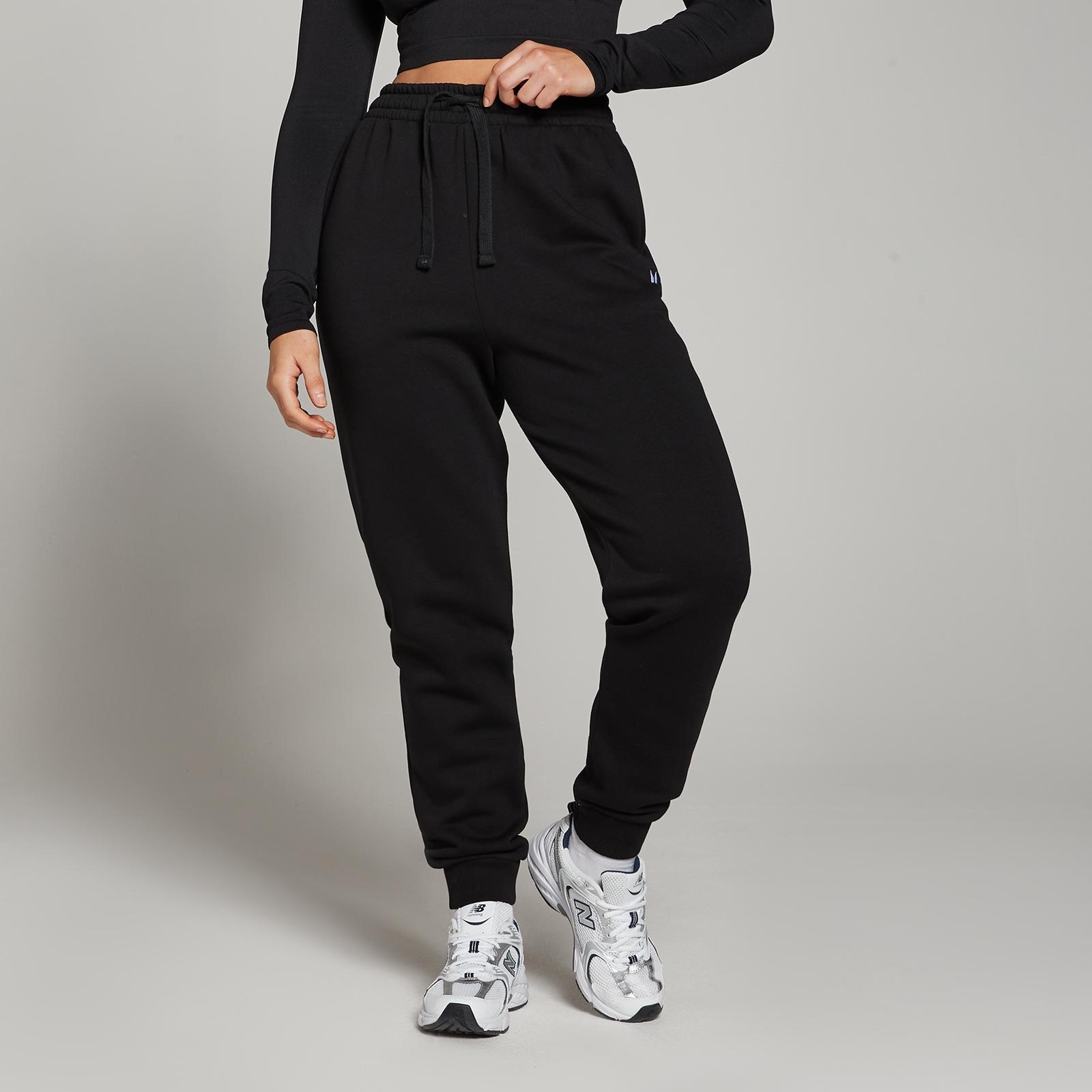 MP Women's Basics Regular Fit Joggers - Black - S - High quality product image showing MP Women's Basics Regular Fit Joggers - Black - S details and features