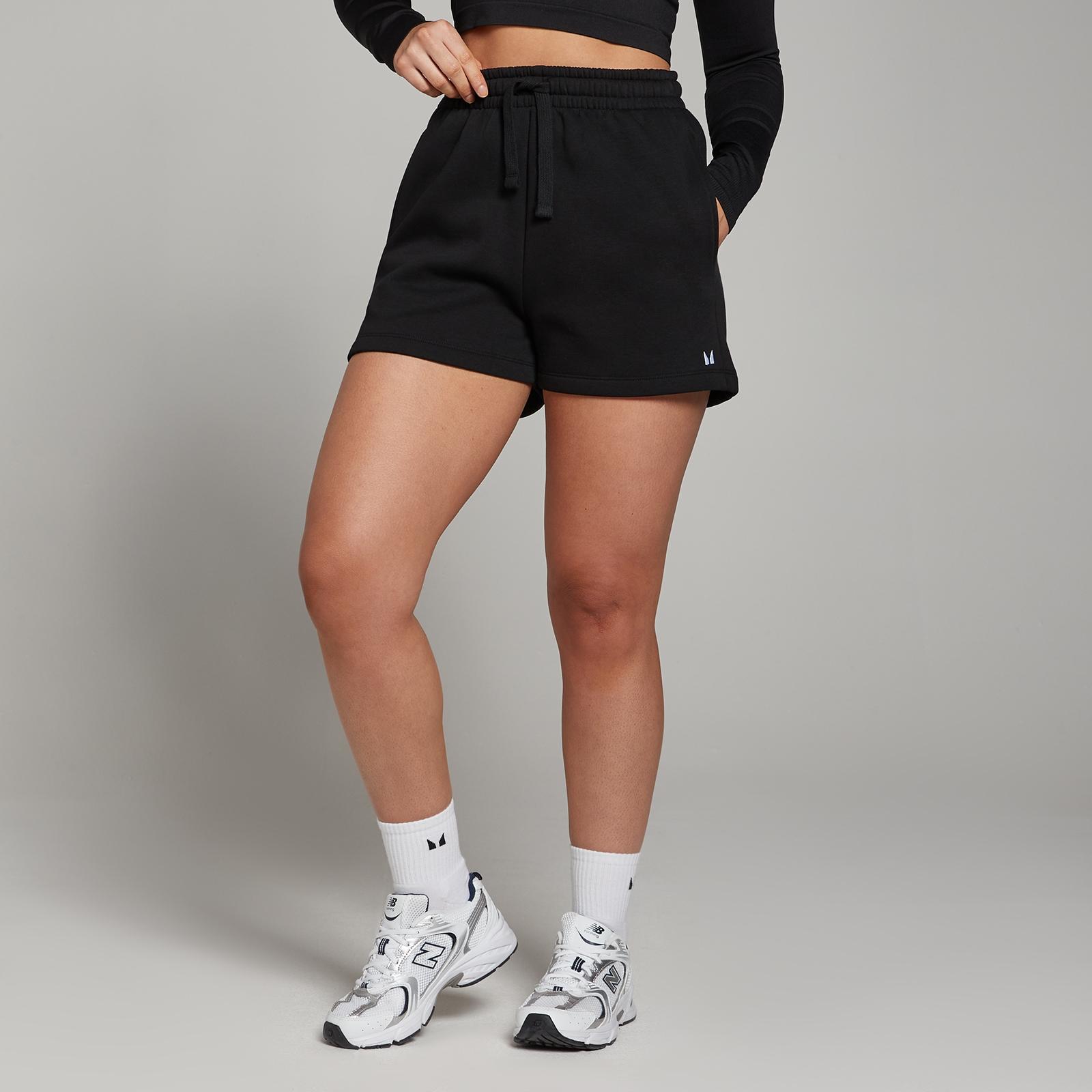 MP Women's Basics Sweatshorts - Black - S - High quality product image showing MP Women's Basics Sweatshorts - Black - S details and features