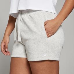MP Women's Basics Sweatshorts - Light Grey Mar - S - Product thumbnail image 3 showing different views and angles