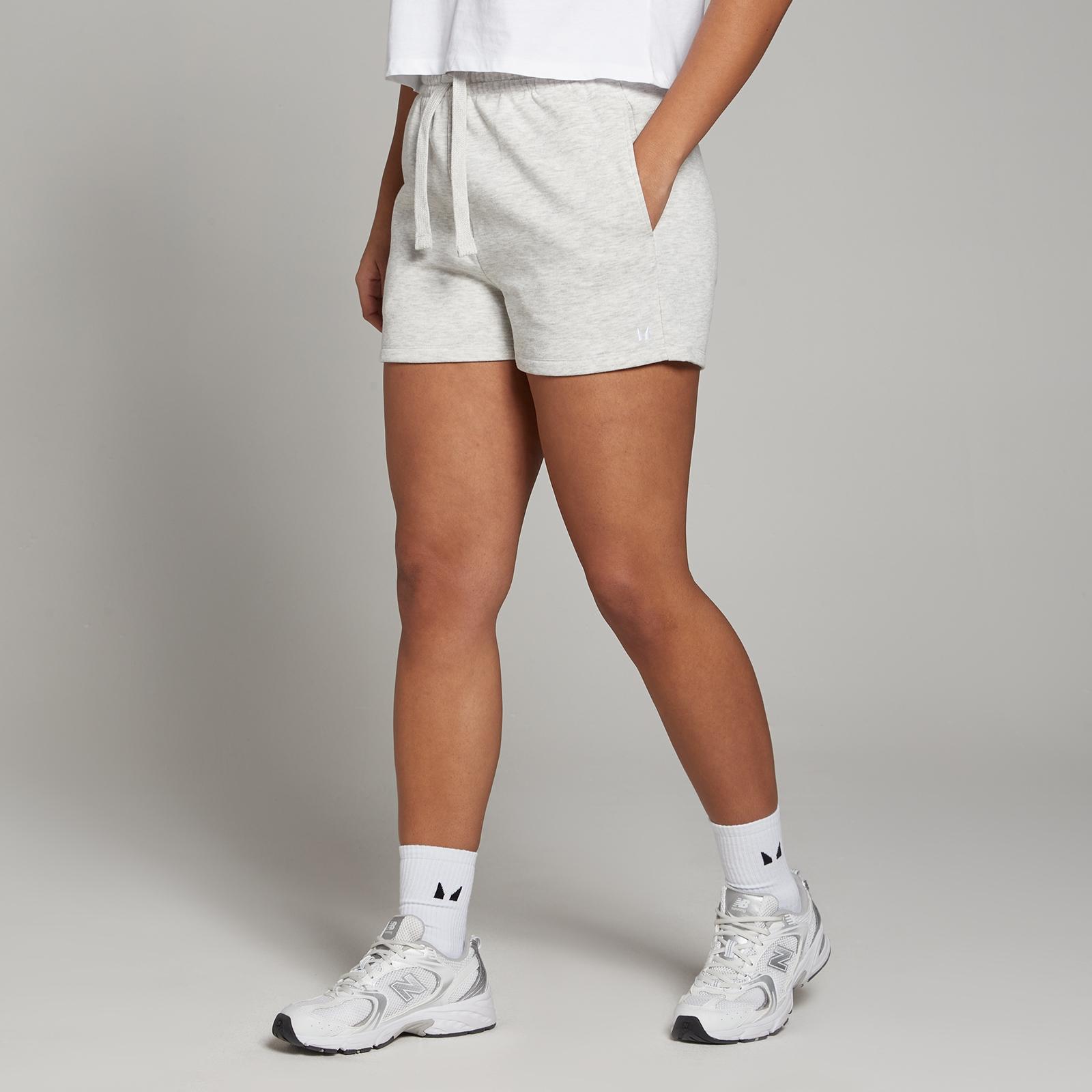 MP Women's Basics Sweatshorts - Light Grey Mar - S - High quality product image showing MP Women's Basics Sweatshorts - Light Grey Mar - S details and features