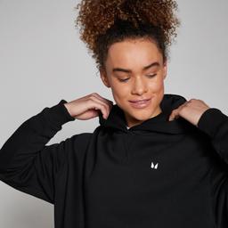 MP Women's Basics Oversized Hoodie - Black - S - Product thumbnail image 3 showing different views and angles