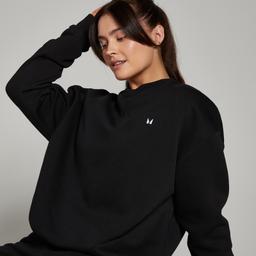 MP Women's Basics Oversized Sweatshirt - Black - XS - Product thumbnail image 3 showing different views and angles