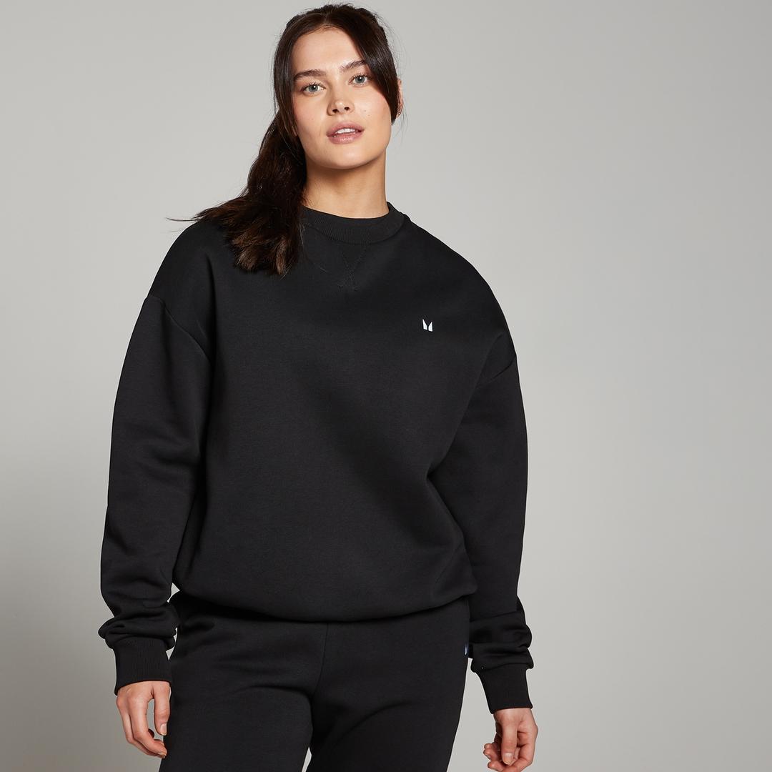 MP Women's Basics Oversized Sweatshirt - Black - XS - Myprotein (US) Health & Nutrition product