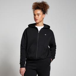 MP Women's Basics Zip Through Hoodie - Black - L - Product thumbnail image 1 showing different views and angles