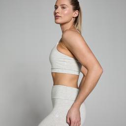 MP Women's Basics Bra - Light Grey Marl - S - Product thumbnail image 3 showing different views and angles