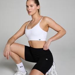 MP Women's Basics Bra - White - L - Product thumbnail image 3 showing different views and angles