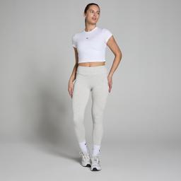 MP Women's Basics Leggings - Light Grey Marl - XXL - Product thumbnail image 2 showing different views and angles