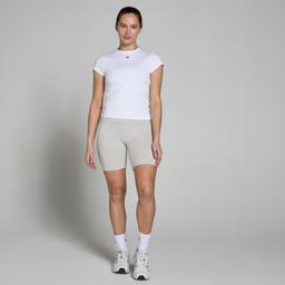 MP Women's Basics Body Fit Short Sleeve T-Shirt - White - L - Product thumbnail image 2 showing different views and angles