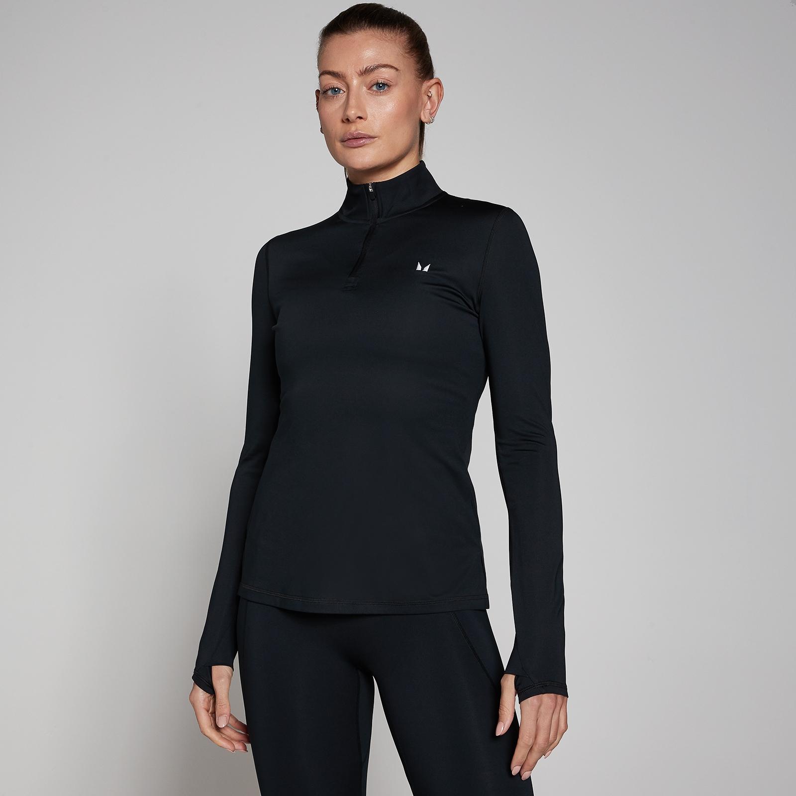 MP Women's Training 1/4 Zip - Black - XS - High quality product image showing MP Women's Training 1/4 Zip - Black - XS details and features