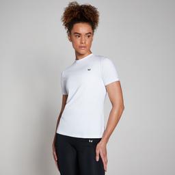 MP Women's Training Short Sleeve T-Shirt - White - S - Product thumbnail image 1 showing different views and angles