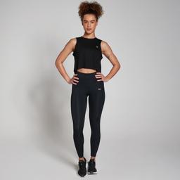 MP Women's Training Cropped Vest - Black - L - Product thumbnail image 2 showing different views and angles