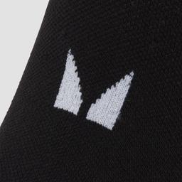 MP Unisex Invisible Socks (3 Pack) - Black - UK 12-14 - Product thumbnail image 2 showing different views and angles