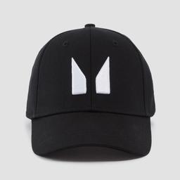 MP Baseball Cap - Black/White - Product thumbnail image 1 showing different views and angles