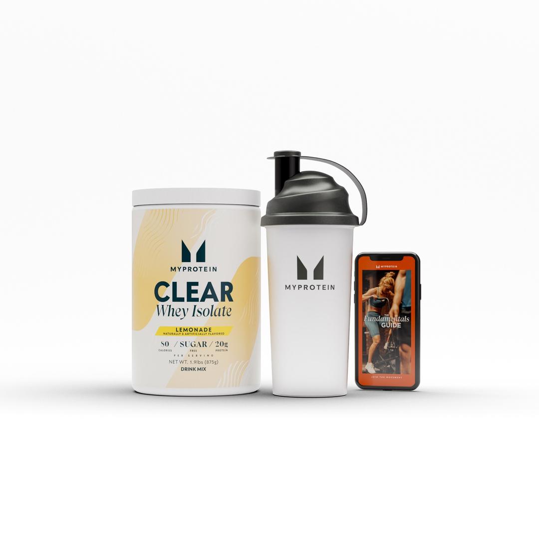Clear Protein Bundle - Shaker - Lemonade - Myprotein (US) Health & Nutrition product