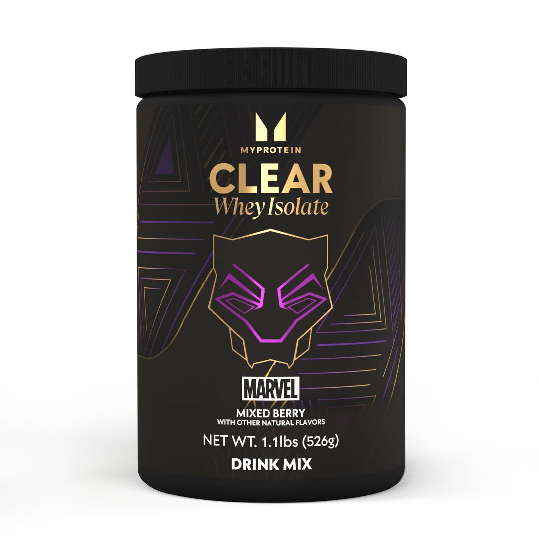 Myprotein Clear Whey Isolate - MARVEL - 20servings - Black Panther - Mixed Berry - Myprotein (US) Health & Nutrition product